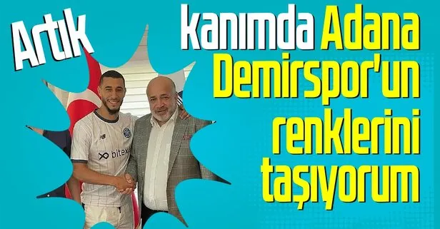 Younes Belhanda: Artık kanımda Adana Demirspor'un renklerini taşıyorum