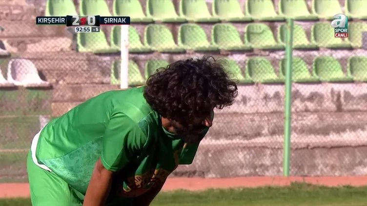 İZLE | Kırşehirspor Futbol Kulübü 2-0 Şırnak Petrol Spor GOL: Furkan Tütüncü