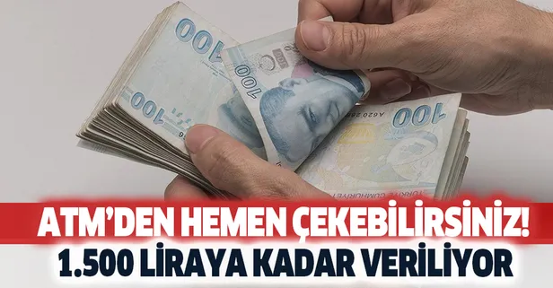 ATM'ye uğrayıp anında alabilirsiniz! SSK-SGK ve Bağkur'lu emekliye 1,500 liraya kadar ödeniyor