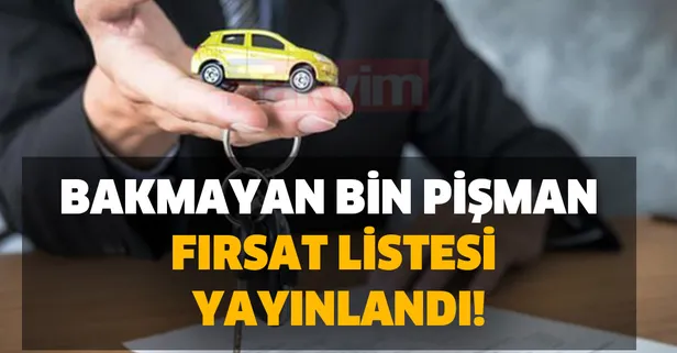 Fırsat listesi yayınlandı! Bakmayan bin pişman oluyor! 2020'nin son sıfır km otomobil kampanyaları! Şimdi al Temmuz 2021'de öde