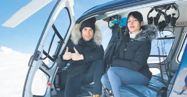 Ayağını yerden kesti