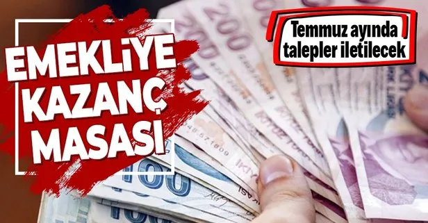 Emekliye kazanç masası