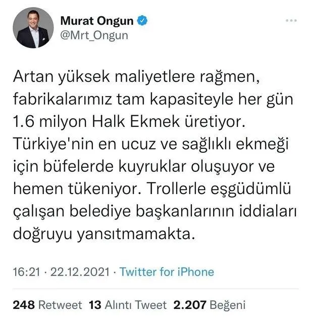 CHP'li İBB'deki ekmek skandalı büyüyor! İBB Sözcüsü Murat Ongun'un rakamlarını Halk Ekmek yetkilisi çürüttü-5