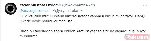 İttifak ortağı HDPKK'nın provokasyonuna sahip çıkan CHP'li Özgür Özel kendi seçmenini çileden çıkardı: Atatürk'ün partisini terk edin - 12