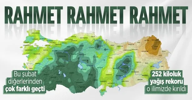 Yağışların etkisi rakamlara yansıdı! Dev artış