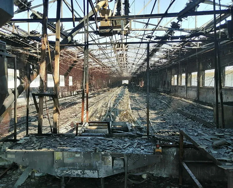 Bursa’da çiftlikte yangın: 4 bin tavuk telef oldu