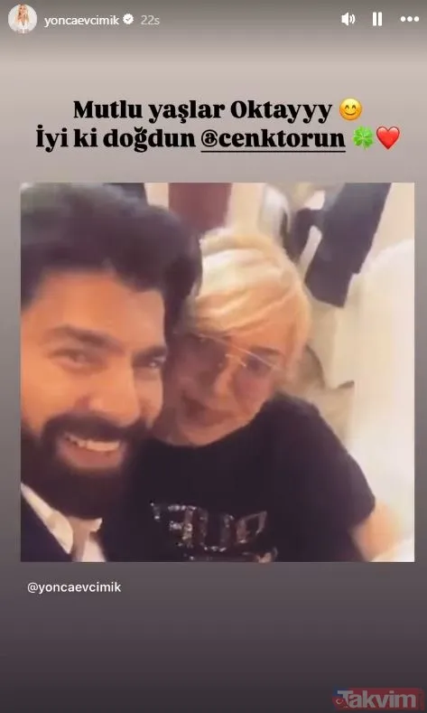 Yasak aşk iddialarıyla konuşuluyorlardı! Mahassine Merabet’ten Cenk Torun’a kalpli kutlama! - 10