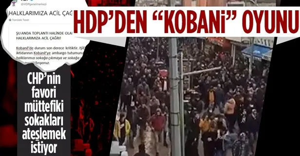 Sokakları karıştırmak isteyen PKK’nın siyasi uzantısı HDP’den Ağrı’da Kobani modeli denemesi