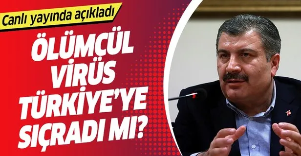 Sağlık Bakanı Fahrettin Koca: Türkiye’de kesin koronavirüsü tanısı koyulan hasta bulunmadı