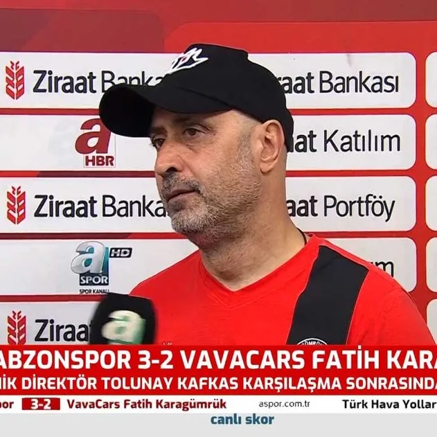 Fatih Karagümrük Teknik Direktörü Tolunay Kafkas’tan hakemlere sert eleştiri! Hakemler maçı iyi yönetmiyor