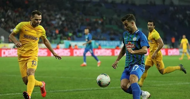 Rize'de evinde rahat kazandı! Çaykur Rizespor 2-0 Ankaragücü | Maç sonucu
