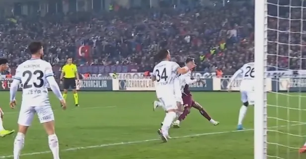 Trabzonspor penaltı bekledi! Banza'nın pozisyonu penaltı mı değil mi?