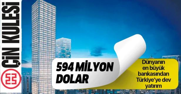 Çinli ICBC’den İstanbul’a 594 milyon dolarlık yatırım