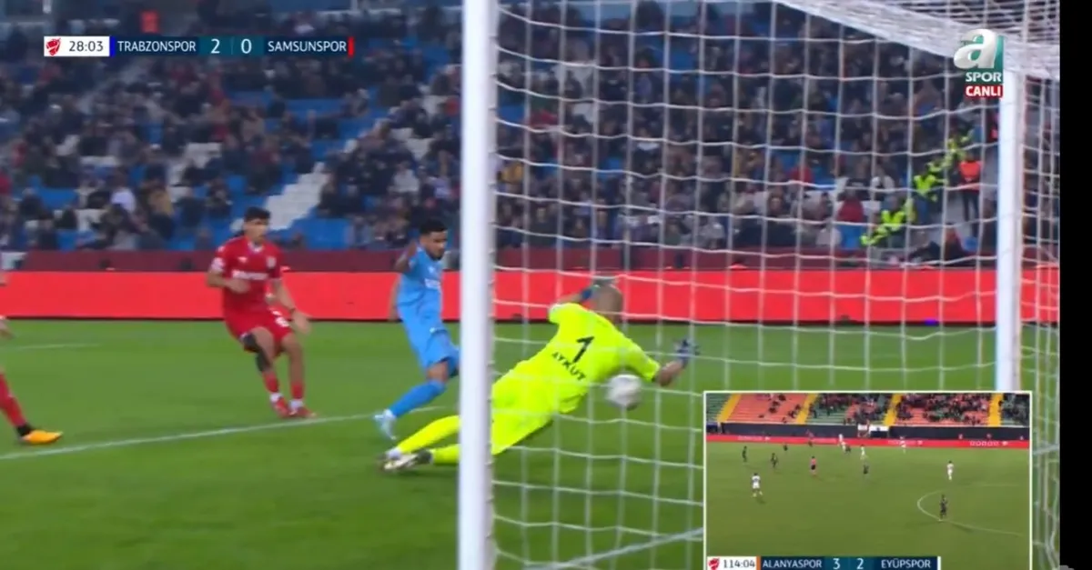 GOL | Trabzonspor 2-0 Samsunspor ⚽ DK:28 - Gol: Naci Ünüvar