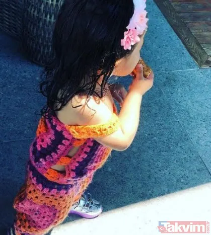 Emrah'tan 5 yaşındaki kızına oğlu Tayfun'u üzecek doğum günü hediyesi! Aman oğlu Tayfun Engin Çolak duymasın - 6