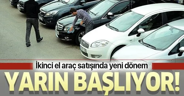 ikinci el arac satisinda yeni donem