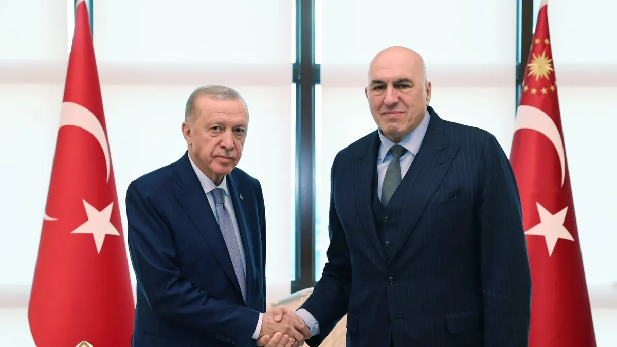 AK Parti Genel Merkezi’nde kritik kabul! Başkan Erdoğan İtalya Savunma Bakanı Guido Crosetto ile bir araya geldi