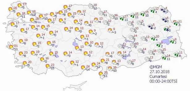 Meteoroloji'den son dakika sağanak uyarısı! 23 Ekim hava durumu! İstanbul ve diğer iller....-10