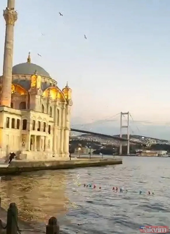 Özel Harekat polisi İstanbul Boğazı'na atlayıp turisti kurtardı - 7