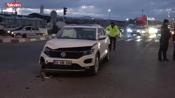 Tavşanlı’da trafik kazası: 1 yaralı