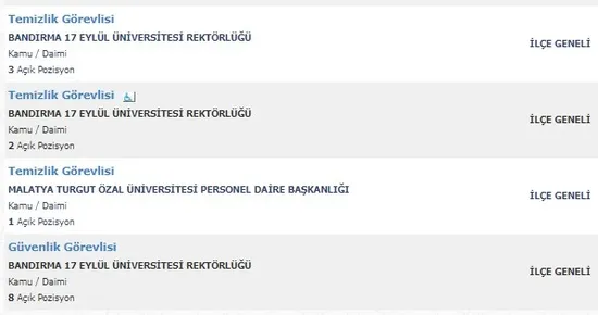 İŞKUR KPSS 60 puan ve KPSS şartsız alımları... 19 Şubat İŞKUR kamu personeli alım ilanları başvuru şartları nedir?-3