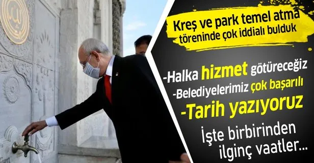 CHP Genel Başkanı Kemal Kılıçdaroğlu, Adana’ya kreş ve park temeli atmak için gitti: Halka hizmet götüreceğiz