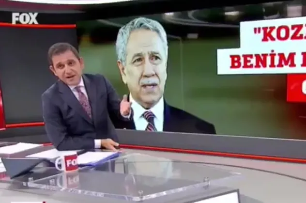 Arınç'ın "KHK faciadır" söylemleri üzerinden AK Parti'yi karalamak isteyen Fatih Portakal FETÖ'cü Ercan Gün'ü beslemeye devam ediyor