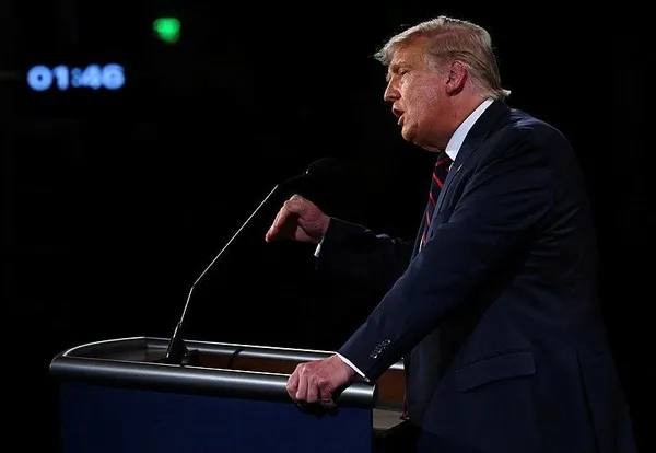 ABD Başkanı Donald Trump ile Biden'ın seçim öncesi ilk canlı yayın tartışmasına Kovid-19 damgası!-5