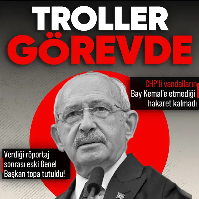 CHP’nin linç ekibi verdiği röportaj nedeniyle eski Genel Başkanı’nı topa tuttu!