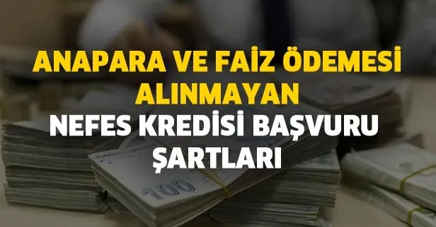 TOBB Nefes Kredisi nedir? Başvuru nasıl yapılır? Anapara ve faiz ödemesi alınmayan nefes kredisi başvuru şartları nedir?