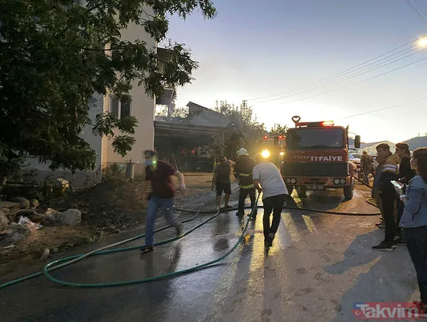 Antalya'da 3 katlı ev alev alev yandı! Yaşanan yangında korku dolu anlar yaşandı - 6