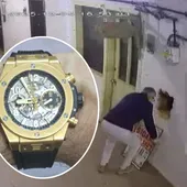 Film gibi dolandırıcılık: Ofis kiralayıp duvar deldiler! 40 bin dolarlık kol saatini böyle götürdüler