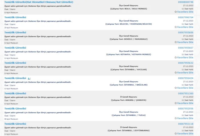 Hastanelere hasta kabul-kayıt görevlisi, hemşire, temizlik görevlisi en az 18.750 TL maaşla alınıyor! İŞKUR güncel hastane personel alımı başvuru şartları açıklandı!-6
