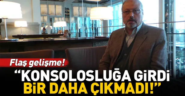 Son dakika! Emniyetten Cemal Kaşıkçı açıklaması: Konsolosluğa girdi bir daha çıkmadı