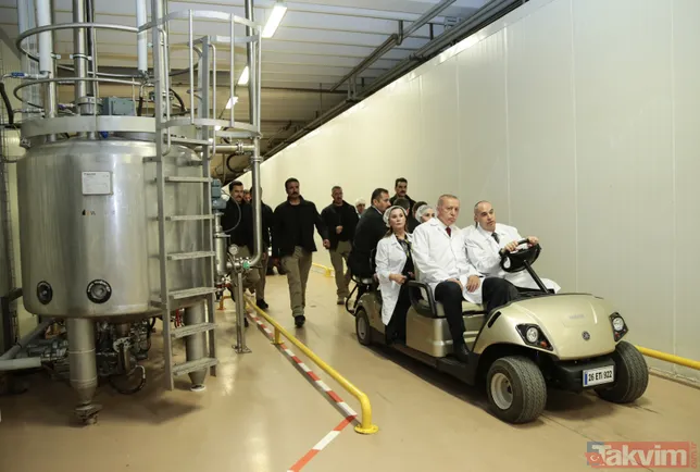 BaÅkan ErdoÄan EskiÅehir'de ETİ Fabrikası'nı ziyaret etti