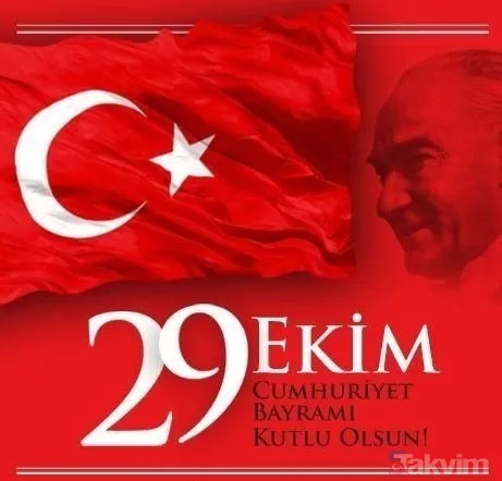 Resimli 29 Ekim Cumhuriyet Bayramı mesajları! Cumhuriyet Bayramı'nın 95'inci yıl dönümü kutlu olsun - 11