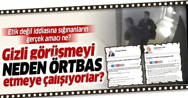 İmamoğlu-Küçükkaya görüşmesini neden örtbas etmeye çalışıyorlar?