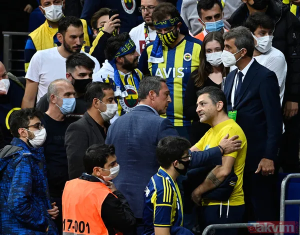 Fenerbahçe'de Ali Koç'un sinirleri bozuldu! Basketbol maçında taraftarla tartıştı - 5