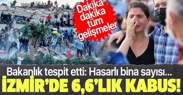 SON DAKİKA: İzmir’de deprem felaketi! İşte deprem bölgesinden son dakika haberleri...