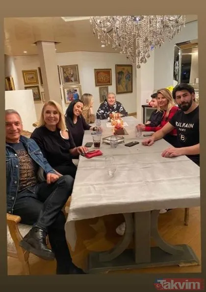 Mehmet Ali Erbil eski eşi ve çocuklarıyla evde yeni yaşını kutladı! Ölümden dönen Mehmet Ali Erbil’in son hali...