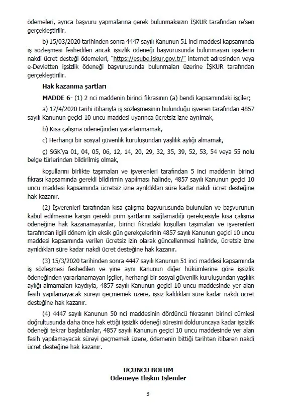 Son dakika: İŞKUR destek ödeneklerini kimler nasıl alacak? İşte o duyuru-4