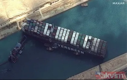 Süveyş Kanalı’ndaki kriz büyüyor! Mısır Türkiye’nin yardımını kabul etmedi dünya ticareti kilitlendi! Ever Given konteyner gemisi...