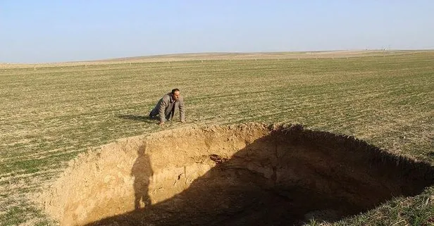 Konya'da yeni obruk oluştu
