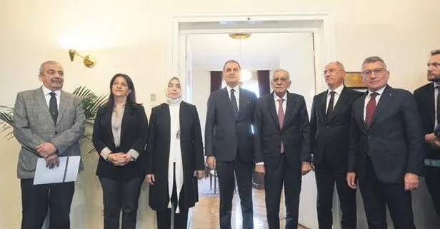 Her şey terörsüz Türkiye için: DEM Parti heyeti,  AK Parti’yi ziyaret etti!