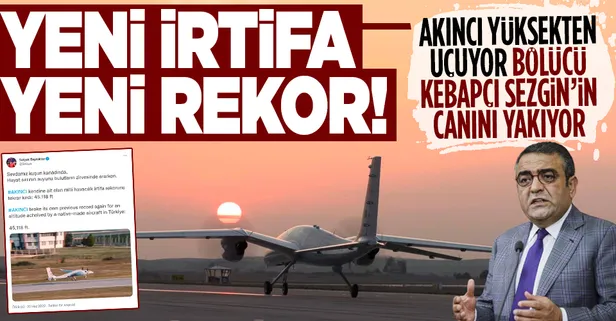 Bayraktar AKINCI TİHA milli havacılık irtifa rekorunu 45 bin 118 feete taşıyarak üçüncü kez kırdı