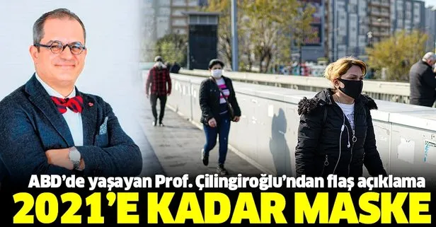 Prof. Dr. Mehmet Çilingiroğlu’ndan maske uyarısı