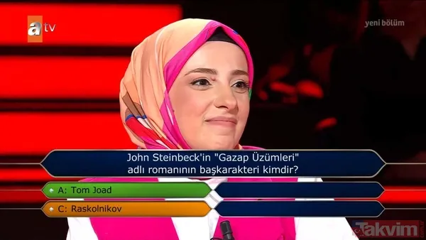 Kim Milyoner Olmak İster'e sosyal medya fenomeni Sevinç Parlak konuk oldu! - 3