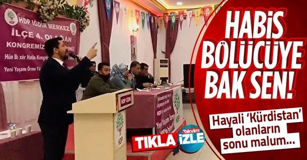 Habis bölücü! HDP’li Habib Eksik’ten haddini aşan skandal ’Kürdistan’ sözleri