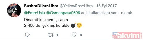 Türkiye'nin net duruşu "S-400 alamaz" diyen FETÖ'cüleri bozguna uğrattı! FETÖ'cü Emre Uslu sosyal medyada alay konusu oldu - 5