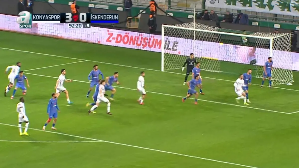 MAÇ ÖZETİ İZLE: Konyaspor 3-0 İskenderunspor